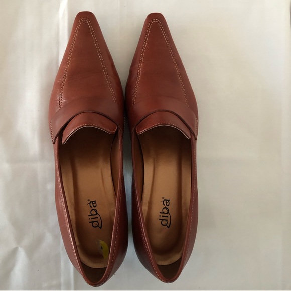 Rusty Brown Leather Diba Shoes - Picture 4 of 5